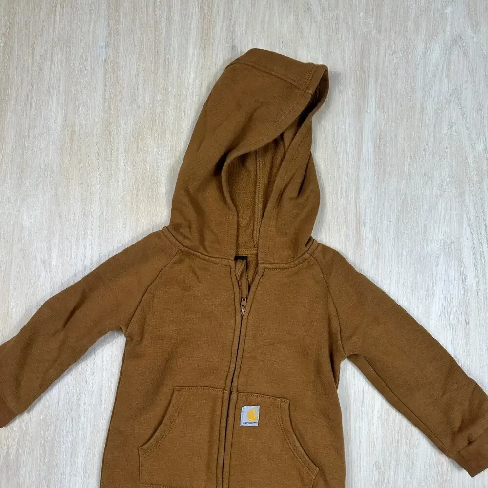 Carhartt brown hooded